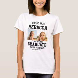 Trotse Moeder Afstudeerklas 2025 Op Maat Gemaakte T-shirt