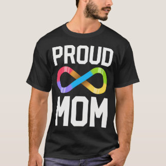 Trotse Moeder Autisme Familie Autistische Moeder O T-shirt