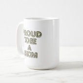 Trotse Moeder Beker Koffiemok (Voorkant links)