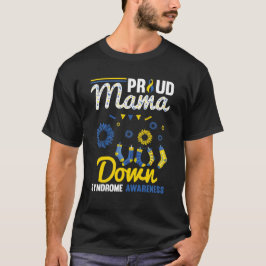 Trotse moeder downsyndroom, Downsyndroom bewustzij T-shirt