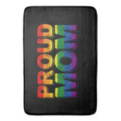 Trotse Moeder Gay Pride LGBT Regenboog Moeder LGBT Badmat (Voorkant Verticaal)