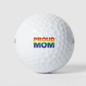 Trotse Moeder Gay Pride LGBT Regenboog Moeder LGBT Golfballen (Voorkant)