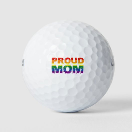 Trotse Moeder Gay Pride LGBT Regenboog Moeder LGBT Golfballen (Voorkant)