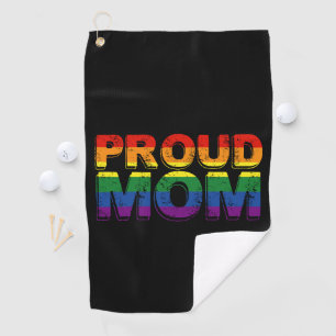 Trotse moeder Gay Pride LGBT Regenboog Moeder LGBT Golfhanddoek