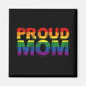 Trotse Moeder Gay Pride LGBT Regenboog Moeder LGBT Magneet (Voorkant)