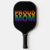 Trotse Moeder Gay Pride LGBT Regenboog Moeder LGBT Pickleball Paddle (Voorkant)