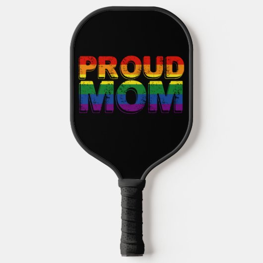 Trotse Moeder Gay Pride LGBT Regenboog Moeder LGBT Pickleball Paddle (Voorkant)
