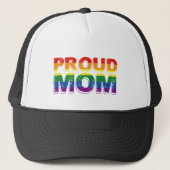 Trotse Moeder Gay Pride LGBT Regenboog Moeder LGBT Trucker Pet (Voorkant)