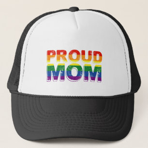 Trotse Moeder Gay Pride LGBT Regenboog Moeder LGBT Trucker Pet