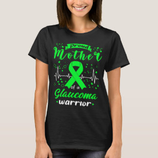 Trotse Moeder GLAUCOOM Krijger T-shirt