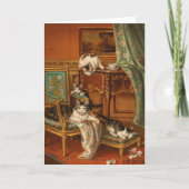 Trotse moeder kat | Jules Le Roy Kaart (Voorkant)