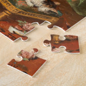 Trotse moeder kat | Jules Le Roy Legpuzzel (Zijkant)