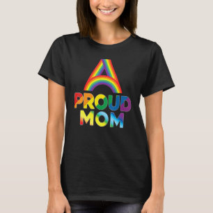 Trotse Moeder LGBT Pride Gay Lesbisch Regenboog Kl T-shirt