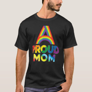 Trotse Moeder LGBT Pride Gay Lesbisch Regenboog Kl T-shirt