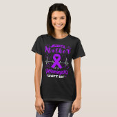 Trotse Moeder MENINGITIS Krijger T-shirt (Voorkant volledig)