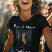 Trotse Moeder Van De Afgestudeerde | Foto T-shirt