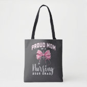 Trotse moeder van de verpleging Afstuderen Tote Bag (Voorkant)