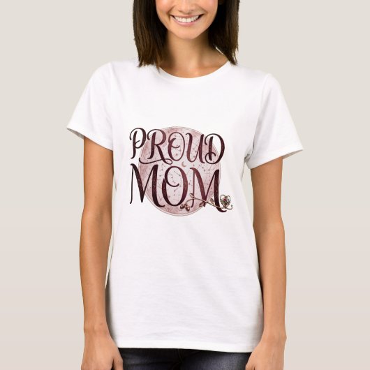 Trotse moeder van de wereld t-shirt (Voorkant)