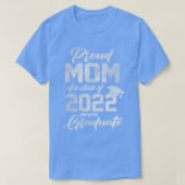 Trotse moeder van een 2022 Afstuderen voor mama 20 T-shirt (Design voorkant)