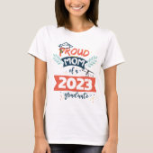 Trotse moeder van een 2023 Afstuderen seniore 23 f T-shirt (Voorkant)