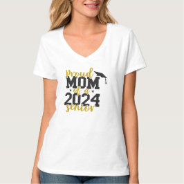 Trotse moeder van een 2024 senior t-shirt