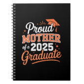 Trotse moeder van een 2025 Afstuderen - Afstuderen Notitieboek (Voorkant)