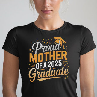 Trotse moeder van een 2025 Afstuderen - Afstuderen T-shirt