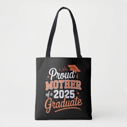 Trotse moeder van een 2025 Afstuderen - Afstuderen Tote Bag (Voorkant)