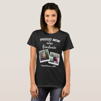 Trotse moeder van een afgestudeerde 2 fotolijstjes t-shirt
