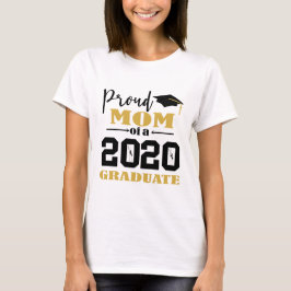 Trotse moeder van een afgestudeerde in 2020 t-shirt