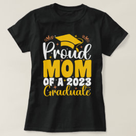 Trotse Moeder Van Eén Afgestudeerde in 2023 Grappi T-shirt