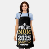 Trotse moeder van een afgestudeerde in 2025 afstud schort (Gedragen)