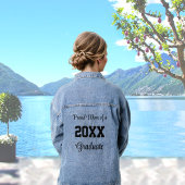 Trotse moeder van een afgestudeerde in 20XX Denim Jacket