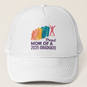 Trotse moeder van een Afstudeerder Gedragspsycholo Trucker Pet (Voorkant)