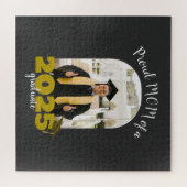 Trotse moeder van een afstuderen foto uit 2025 legpuzzel (Horizontaal)