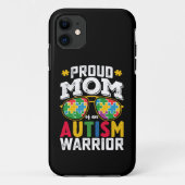 Trotse moeder van een Autisme Warrior familie Case-Mate iPhone Case (Achterkant)