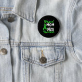 Trotse moeder van een 'cerebral palsy warrior' bew ronde button 5,7 cm (In situ)