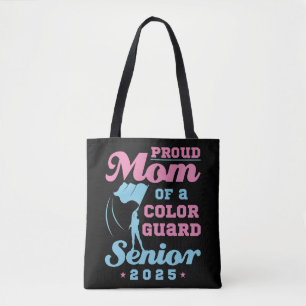Trotse moeder van een Color Guard Senior 2025 Tote Bag
