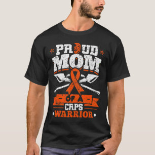 Trotse Moeder Van Een Crps Strijder Maand Oranje L T-shirt