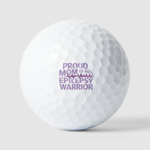 Trotse moeder van een epilepsie krijger Show uw st Golfballen