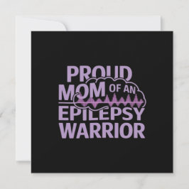 Trotse moeder van een epilepsie krijger Show uw st Kaart
