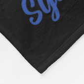 Trotse moeder van een Guillain-Barre syndroom Warr Fleece Deken (Hoek)