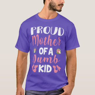 Trotse moeder van een Kind meisje T-shirt