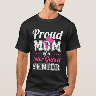 Trotse moeder van een kleur Guard Senior 2024 T-shirt
