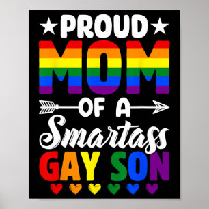 Trotse moeder van een slimme homoseksuele zoon LGB Poster