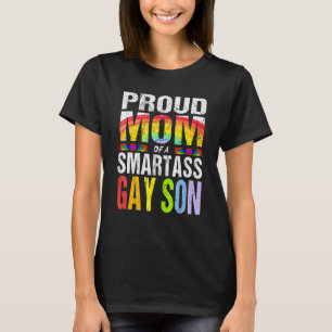Trotse moeder van een slimme homoseksuele zoon LGB T-shirt