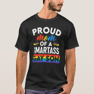 Trotse moeder van een slimme homoseksuele zoon LGB T-shirt