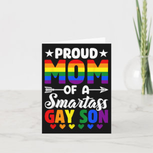 Trotse moeder van een slimme homosexuele zoon Lgbt Kaart