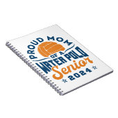 Trotse moeder van een waterpolo senior 2024 notitieboek (Rechterzijde)