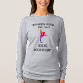 Trotse moeder van een Xcel Gymnast Shirt (Voorkant)